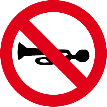 Claxonarea interzisă