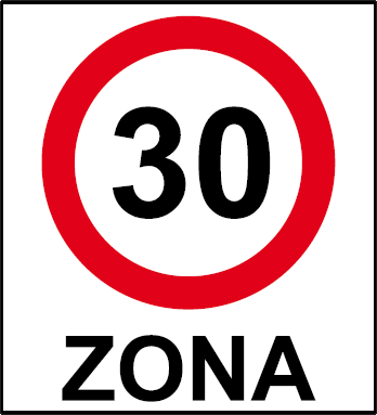 Zonă cu viteză limitată la 30 km/h