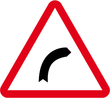 Curbă la dreapta