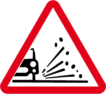 Împroșcare cu pietriș