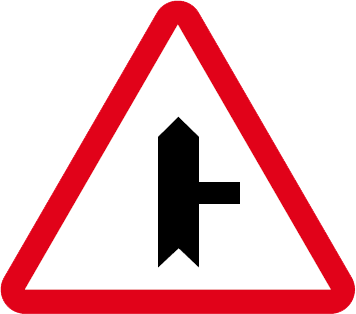 Intersecție cu un drum fără prioritate