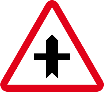 Intersecție cu un drum fără prioritate