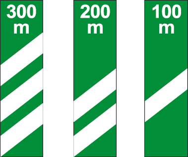 Panouri suplimentare la nodurile rutiere de pe autostrăzi