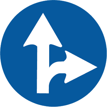 Înainte sau la dreapta