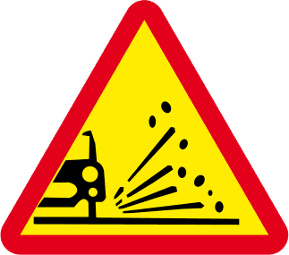 Împroşcare cu pietriş